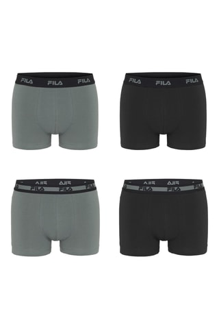 4 parigamba Fila - Kaki e nero