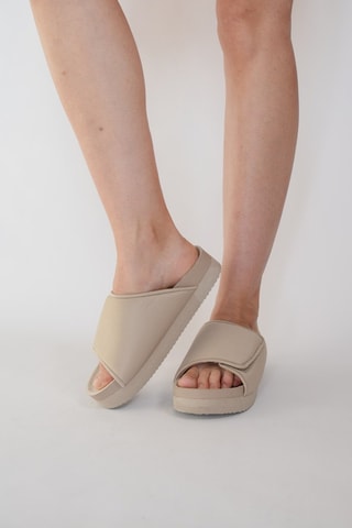 Platform Muiltjes - Beige