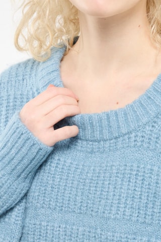 Jersey de lana y mohair - Celeste - Weekday