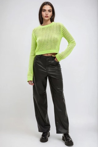 Jersey de lana - Verde claro - Monki