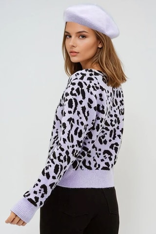 Jersey - Malva y negro - Monki