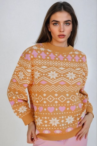 Jersey - Marrón - Monki