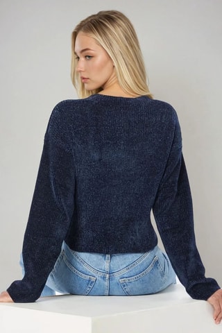 Jersey - Azul marino - Monki