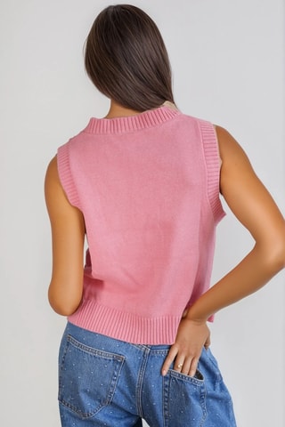 Chaleco - Rosa - Monki