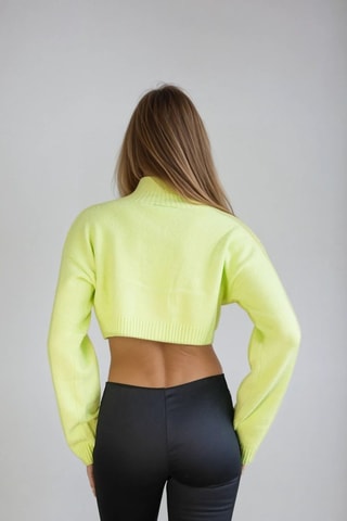 Cárdigan corto - Verde - Monki