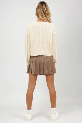 Cárdigan - Beige - Monki