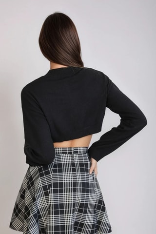 Cárdigan corto - Negro - Monki