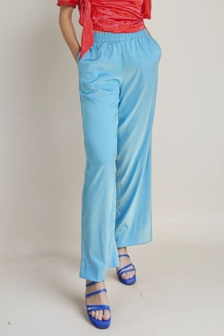 Broek - Lichtblauw - Monki