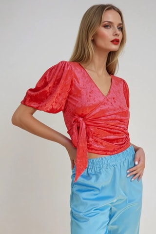 Broek - Lichtblauw - Monki