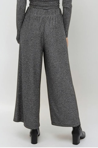 Broek Hoge Taille - Donkergrijs - Monki