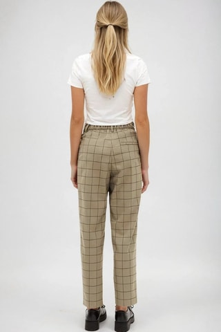 Broek Hoge Taille - Beige - Monki