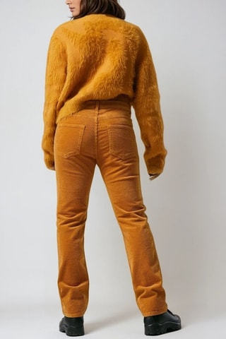 Velours Broek - Bruin - Weekday