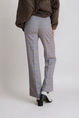 Broek - Bruin en Marineblauw - Monki