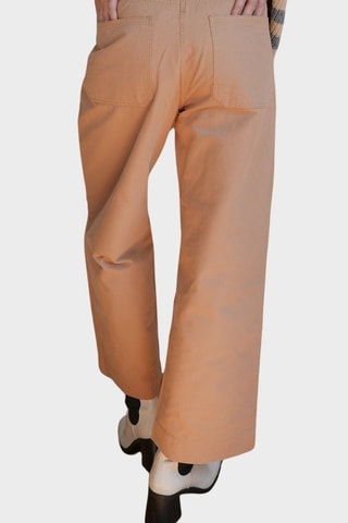 Broek Hoge Taille - Beige - Monki