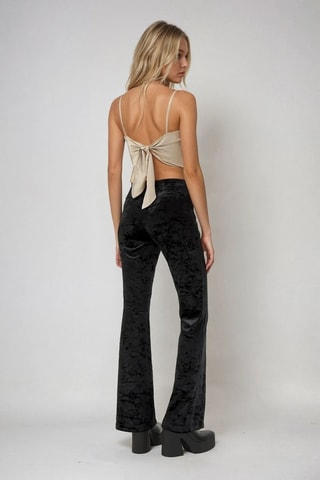 Velours Broek - Zwart