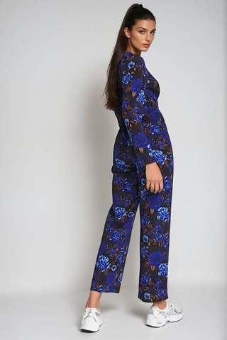 Broek Hoge Taille - Blauw