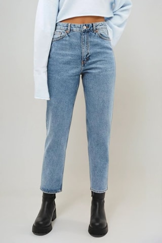 Jeans Hoge Taille - Lichtblauw