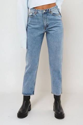Jeans Hoge Taille - Lichtblauw