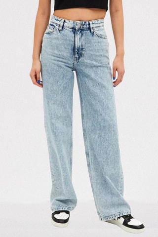 Jeans wide legs - Lichtblauw