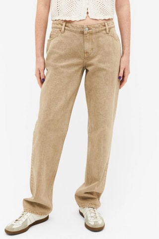 Jeans - Beige - Monki