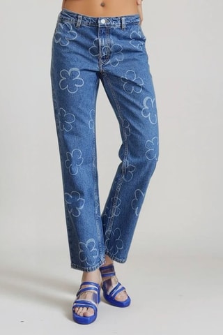 Jeans - Kobaltblauw - Monki