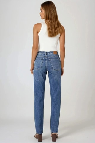 Jeans - Donkerblauw - Monki