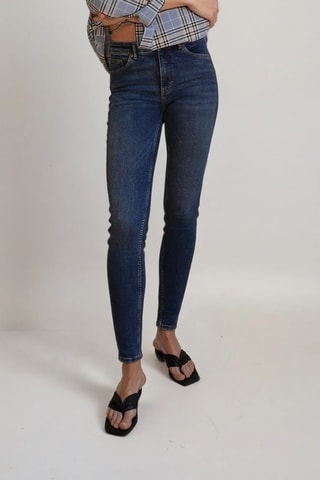 Jeans - Marineblauw - Monki