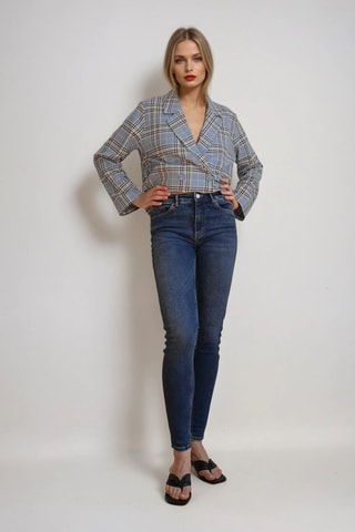 Jeans - Marineblauw - Monki