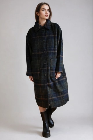 Abrigo - Azul marino - Monki