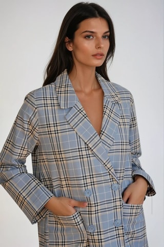 Chaqueta - Azul claro - Monki