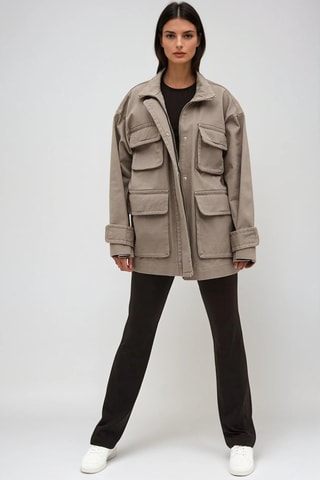 Chaqueta - Marrón - Monki