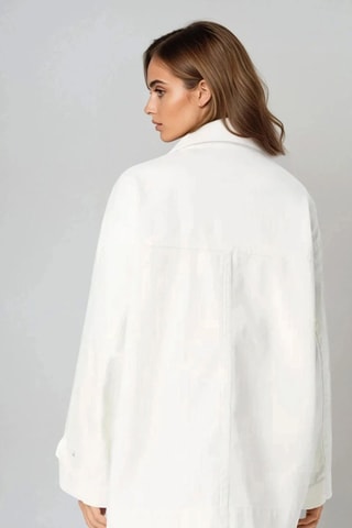 Chaqueta - Blanco - Monki