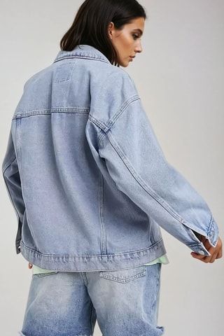 Spijkerjasje - Lichtblauw - Monki