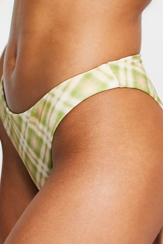 Bikinibroekje - Lichtgroen en Ecru - Weekday