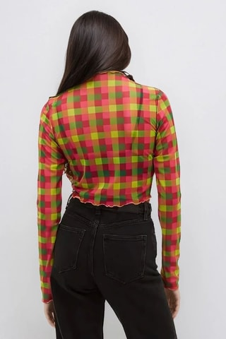 Crop top - Verde claro - Monki