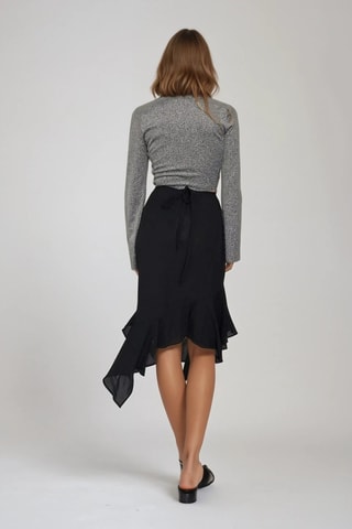 Crop top - Negro - Monki