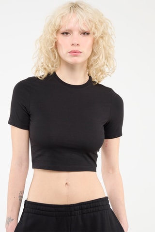 2 crop tops - Blanco - Weekday