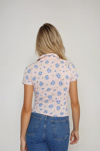 Top - Rosa empolvado - Monki