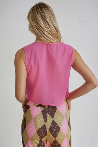 Crop top - Rosa - Monki