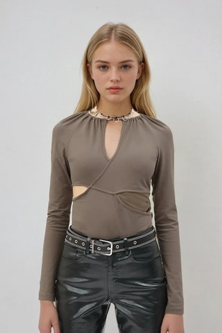 Top - Marrón - Weekday