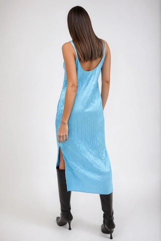 Vestido midi - Azul claro - Monki