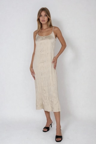 Vestido largo - Beige - Monki