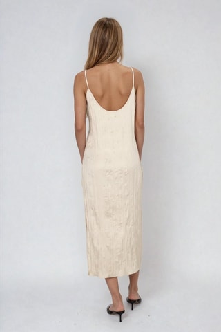 Vestido largo - Beige - Monki