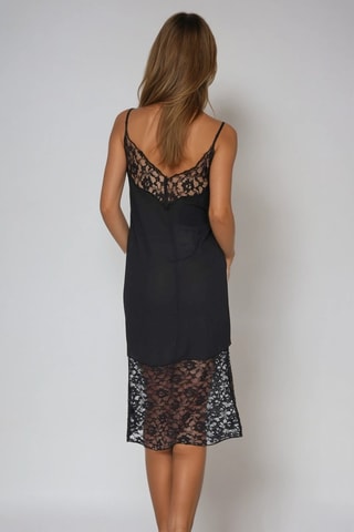 Vestido midi - Negro - Monki