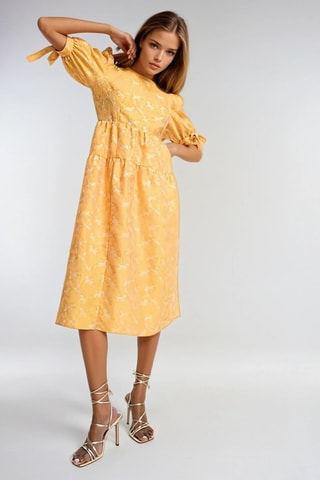 Vestido midi - Naranja - Monki