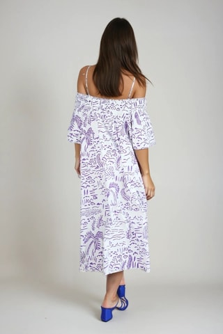 Vestido largo - Blanco - Monki