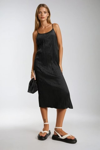 Vestido recto - Negro - Monki