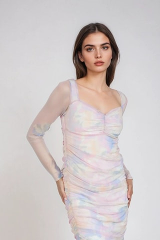 Nauwaansluitende Jurk - Roze