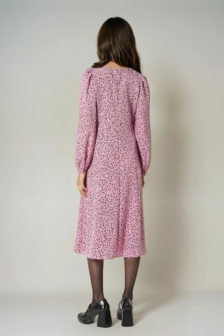 Vestido midi - Rosa - Monki