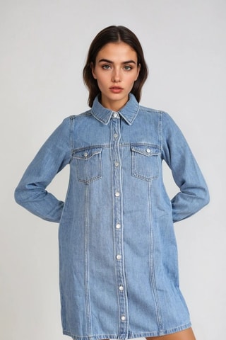 Spijkerjurk - Lichtblauw